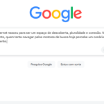 O Google está sufocando a Web Independente? Manifesto contra o monopólio digital nas buscas.